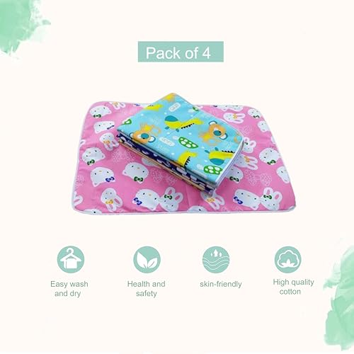 Infantbond Baby Semiwinter and Monsoon Use Hospital Essential Combo for New Born | Gift Pack | Baby Products | Maternity Essentials | Bedding Set (66 Items)(0-6 Months) (66 in 1 Bluemoon) - Image 5