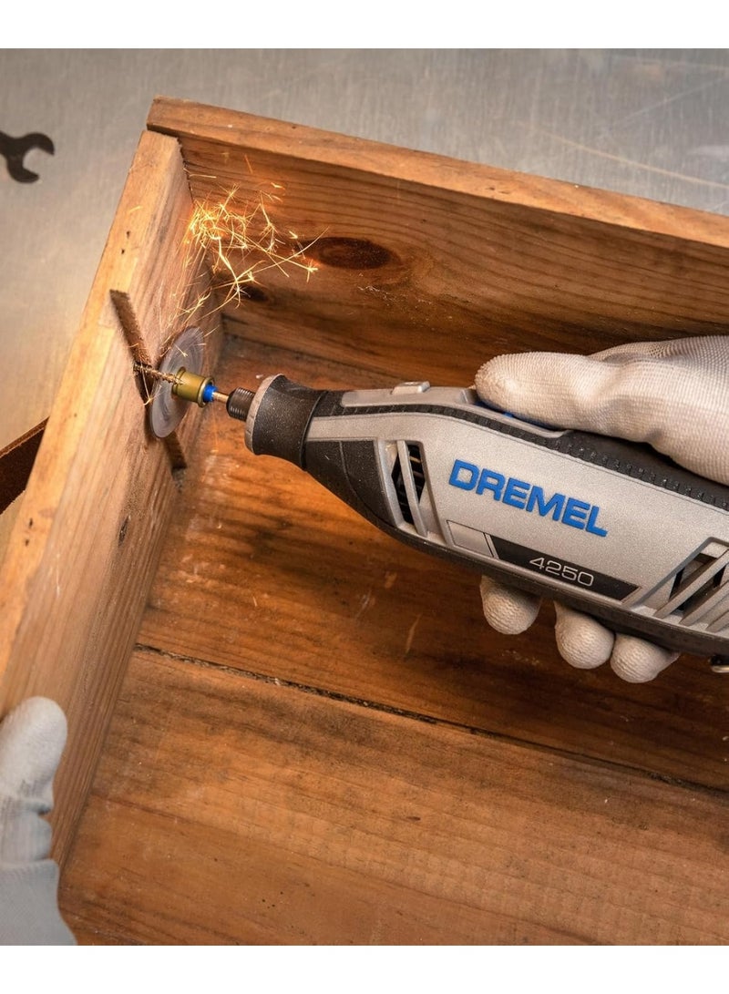 DREMEL 4250 Rotary Tool 175 W Multitool Kit With 3 Attachments 45 Accessories 175W Motor With Electronic Feedback Variable Speed 5.000 35.000 Rpm - Image 5