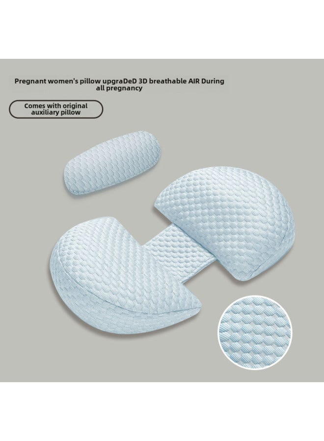 Pillow For Pregnant Women Waist Protection Side Sleeping Side Sleeping Pillow Multi-functional U-shaped Pillow Pregnancy Belly-supporting Pillow Nursing Cushion