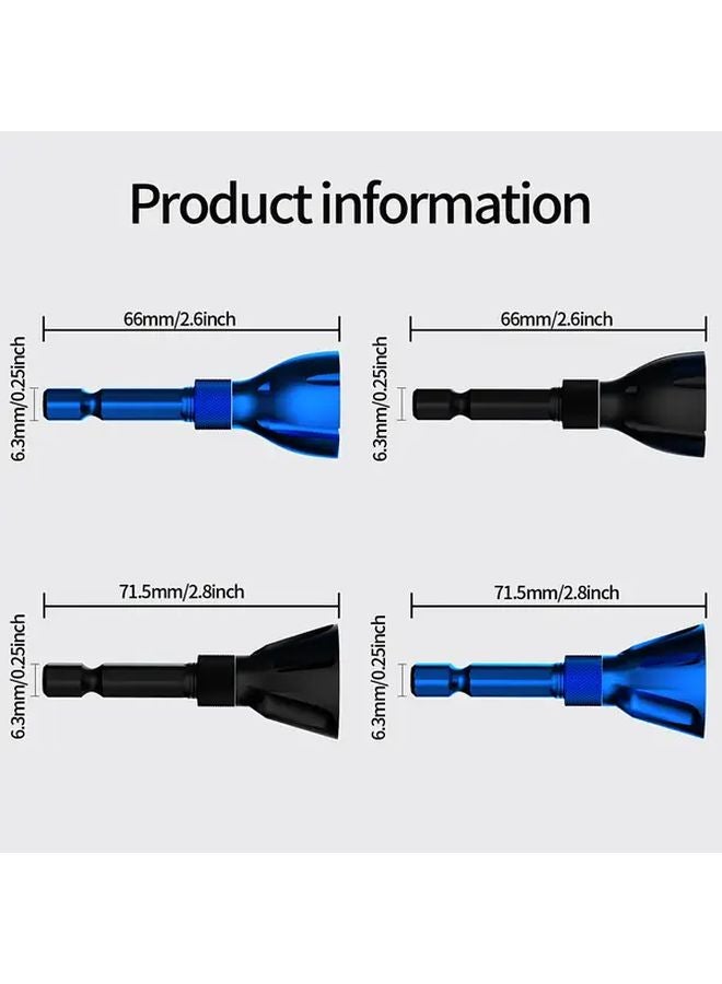 Large Size 5 25mm Tungsten Steel External Chamfering Tool Three Blade Deburring Cutter - Image 3