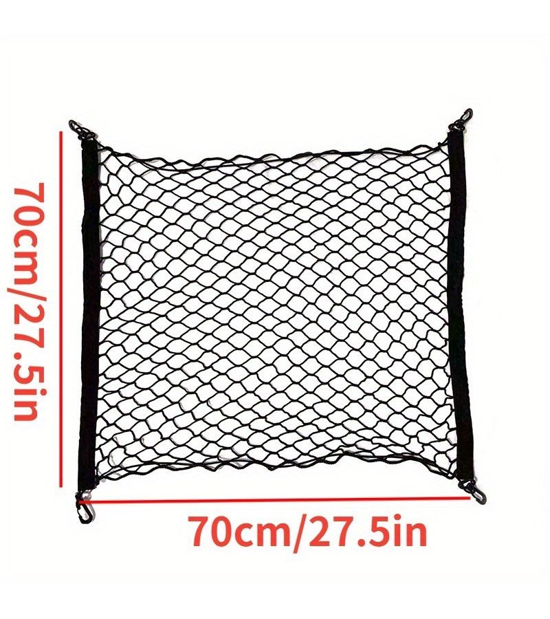 1 PC Black Car Trunk Organizer Cargo Net Mesh Storage Interior Accessory - Image 2