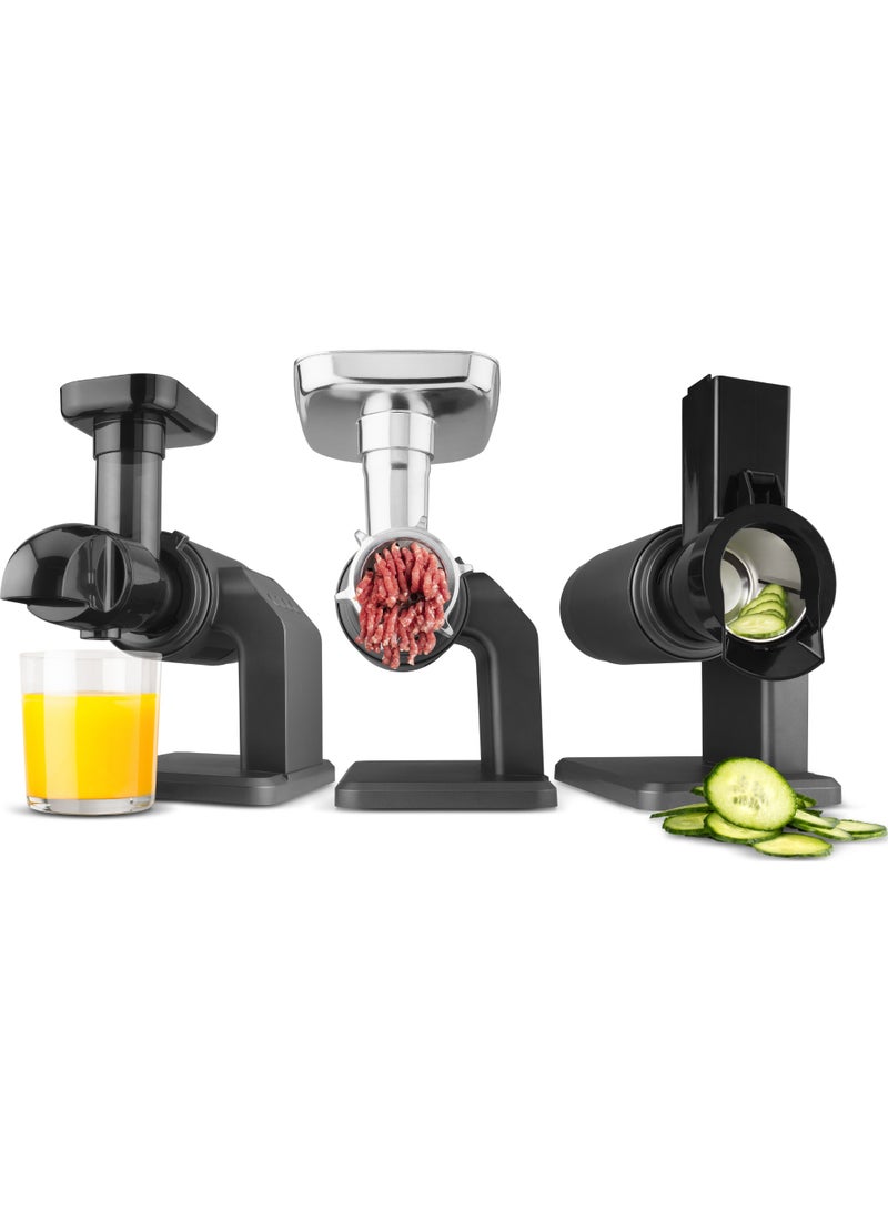 Catler Electric Meat GrinderFG 403 , 3-in-1 Food Processor with Sausage Maker, Vegetable Slicer & Slow Juicer, Reverse & 2-Speed Control - Image 5