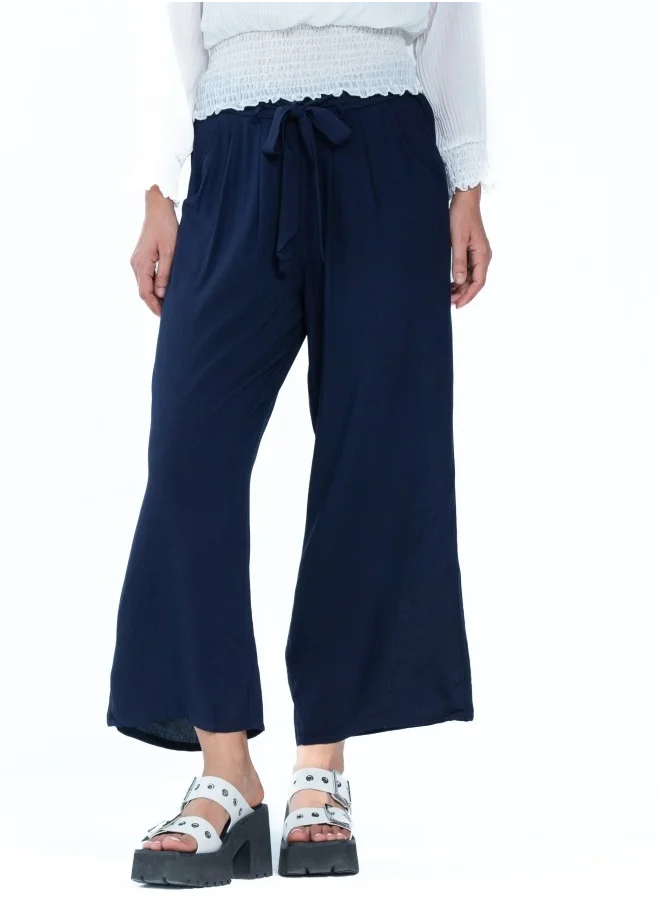 HaILYS Navy Wide Leg Pants