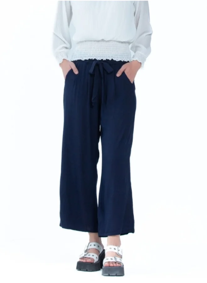HaILYS Navy Wide Leg Pants