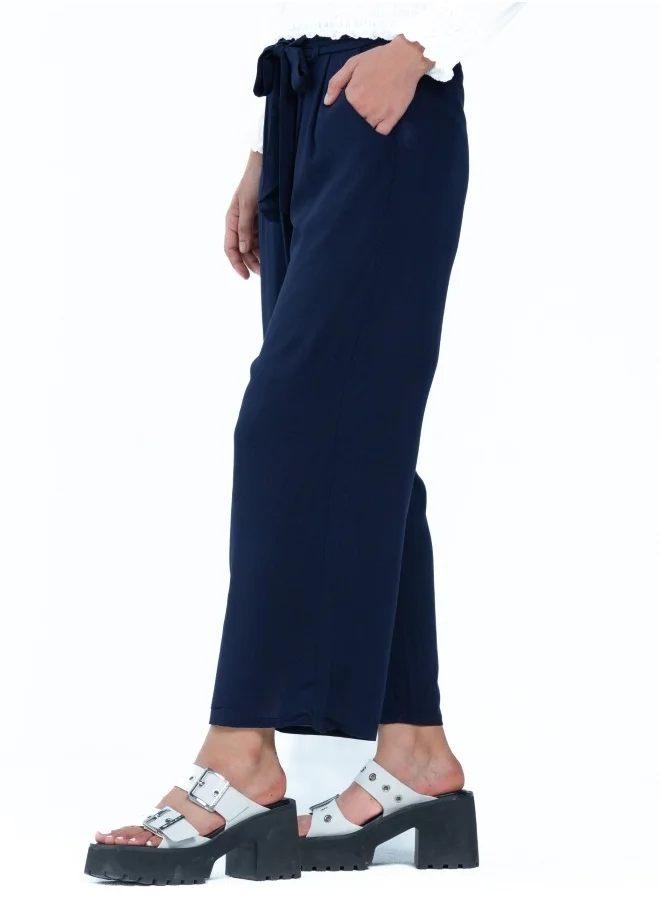 HaILYS Navy Wide Leg Pants