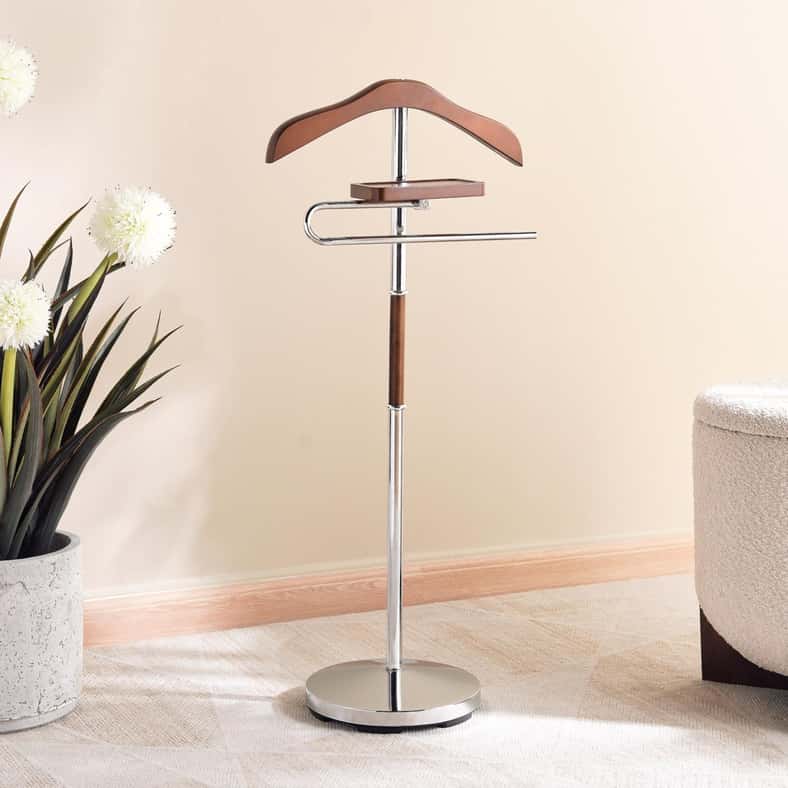 Pan Home Vermont Suit Stand 45x28x99Cm Chrome - Image 2