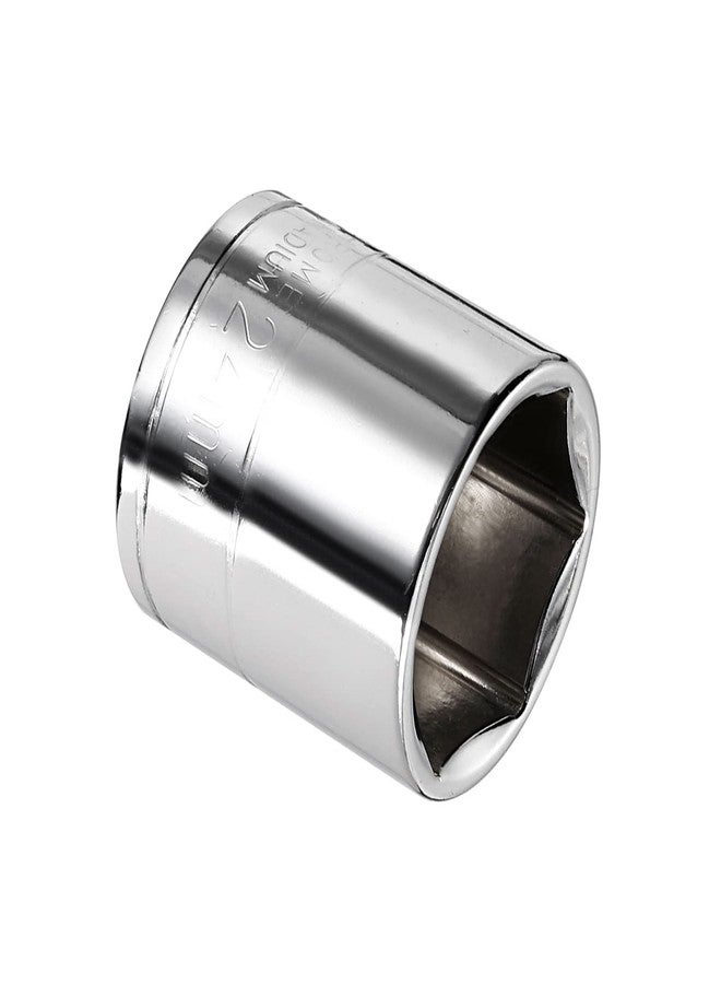 Kozelo 6 Point Shallow Socket - [3/8 Inch x 24mm] Square Drive for Car Mechanical Equipment Repair Use, CR-V Steel Metric Sizes - Image 1