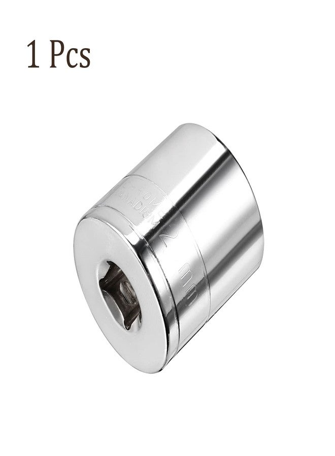 Kozelo 6 Point Shallow Socket - [3/8 Inch x 24mm] Square Drive for Car Mechanical Equipment Repair Use, CR-V Steel Metric Sizes - Image 5