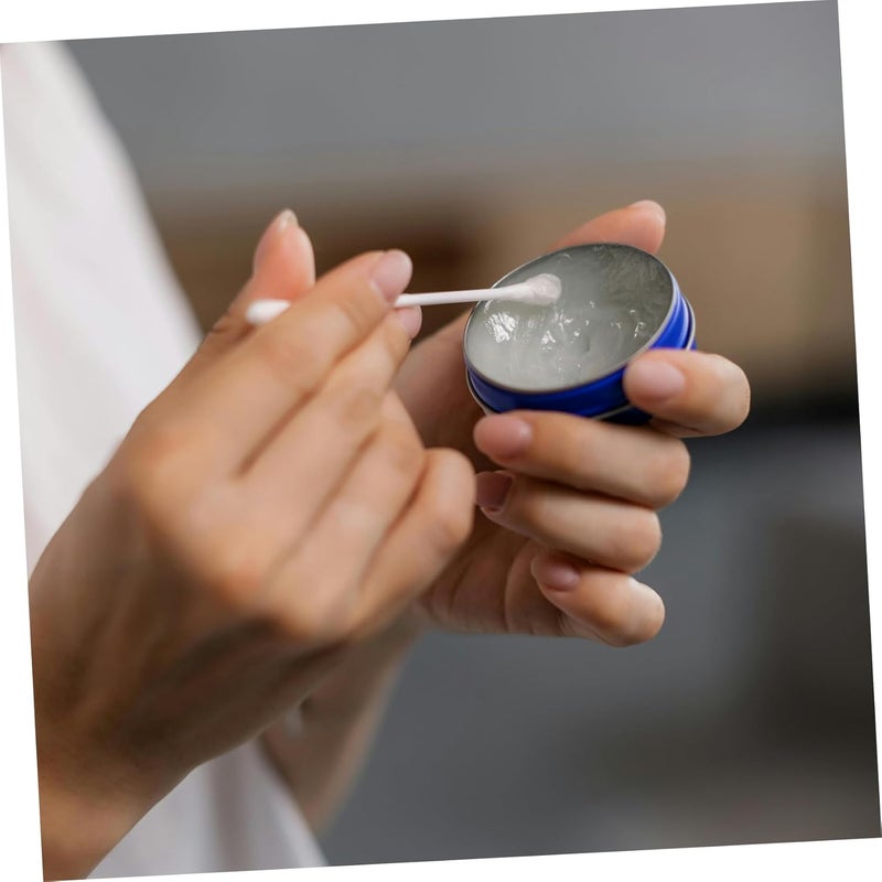 30 قطعة من أعواد القطن المزدوجة النهاية معبأة بشكل فردي لتنظيف الأذن وإزالة المكياج بحجم السفر - Image 5