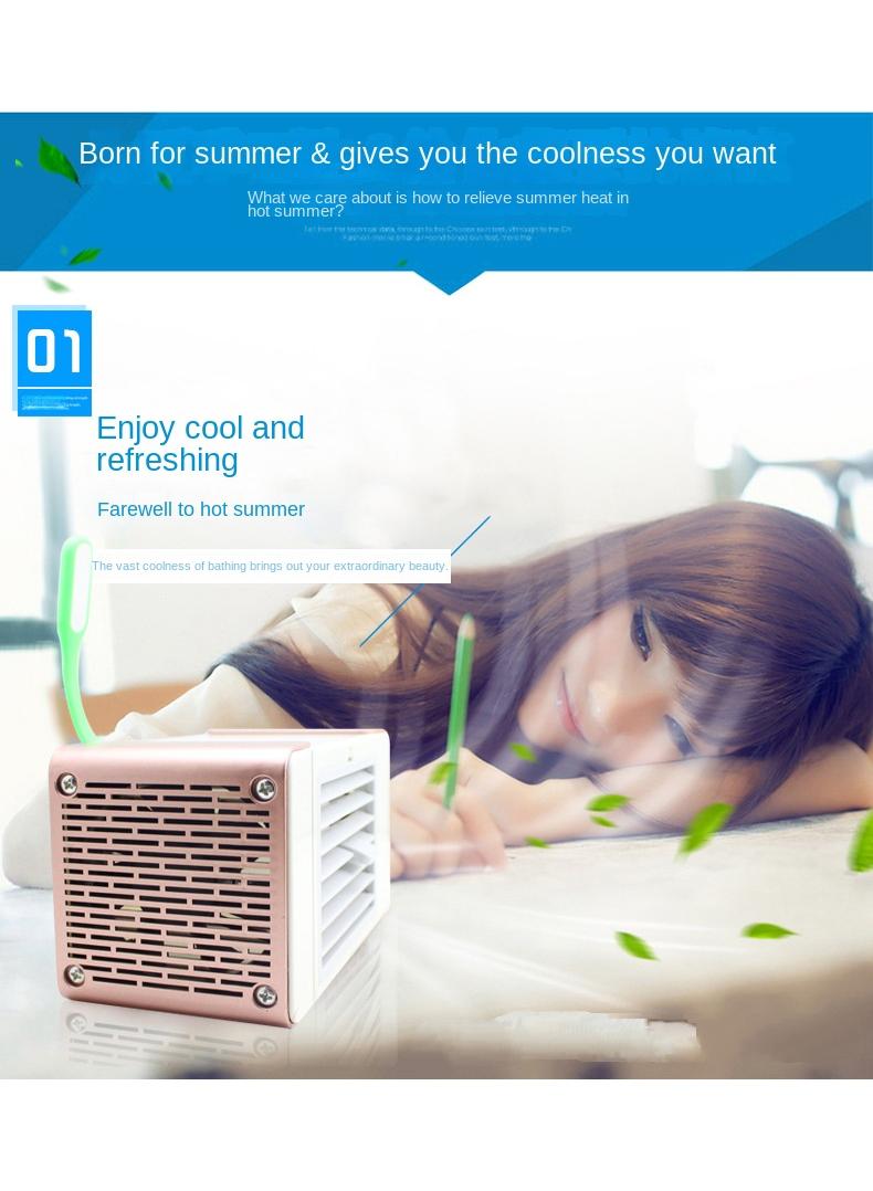 general Portable Design Personal USB Mini Air Conditioner - Image 4