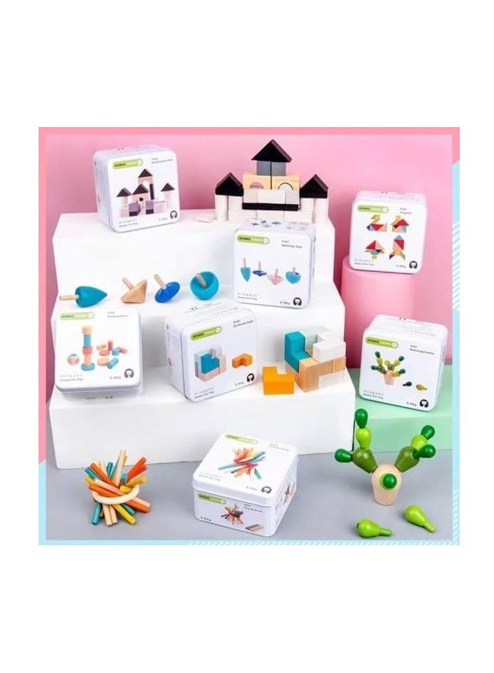 Children'S Educational Travel Iron Box Educational Toys Baby Early Education Cognitive Boys And Girls (Stick Pulling Game) - Image 5