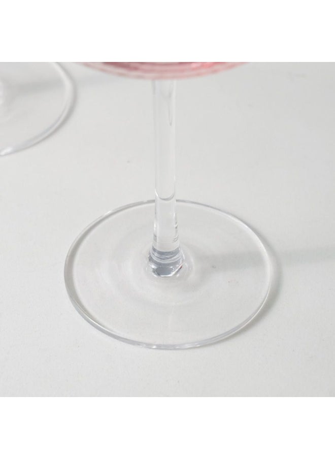 DANUBE HOME Youthfulbite 4-Piece Wine Glass Set 500Ml Elegant And Durable Ideal For Red Or White Wine Stylish Design For Special Occasions Parties Or Everyday Use At Home  - Image 1