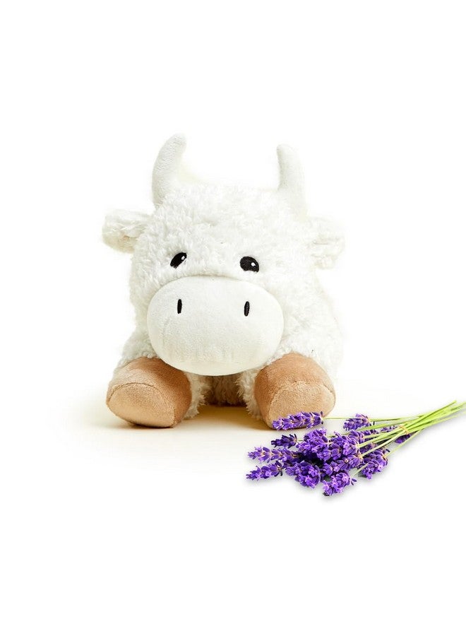 Warmies White Buffalo Warmies Cozy Plush Heatable Lavender Scented Stuffed Animal - Image 1