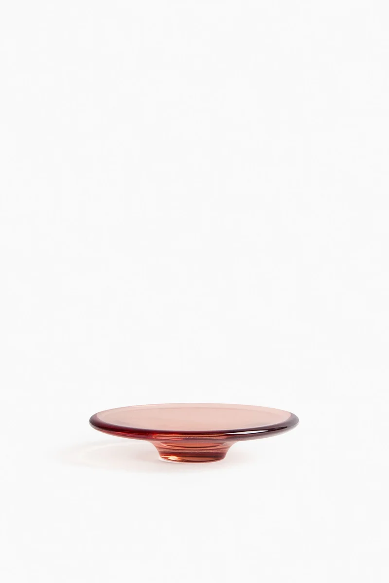 اتش اند ام سلطانية صغيرة من الزجاج