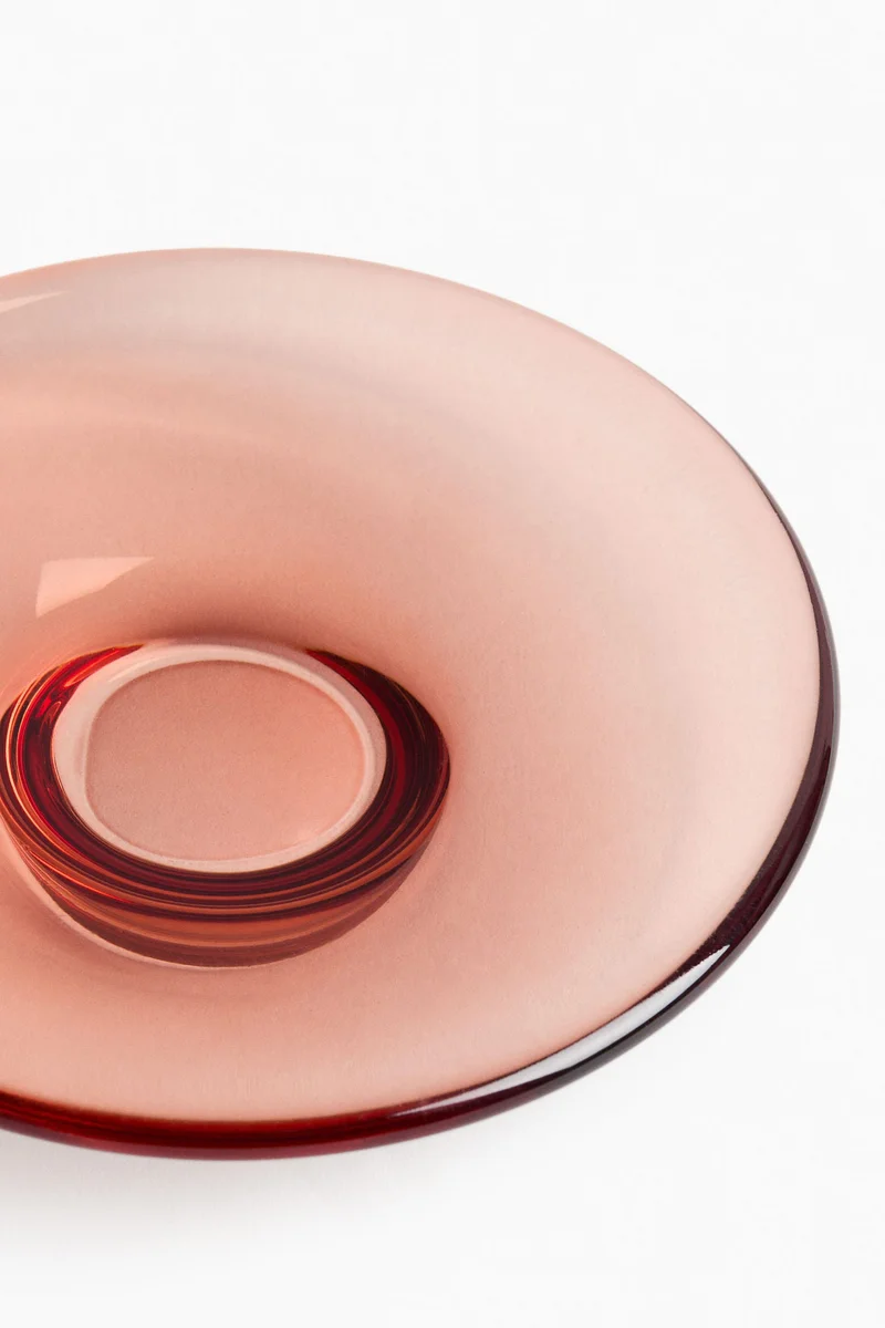 اتش اند ام سلطانية صغيرة من الزجاج