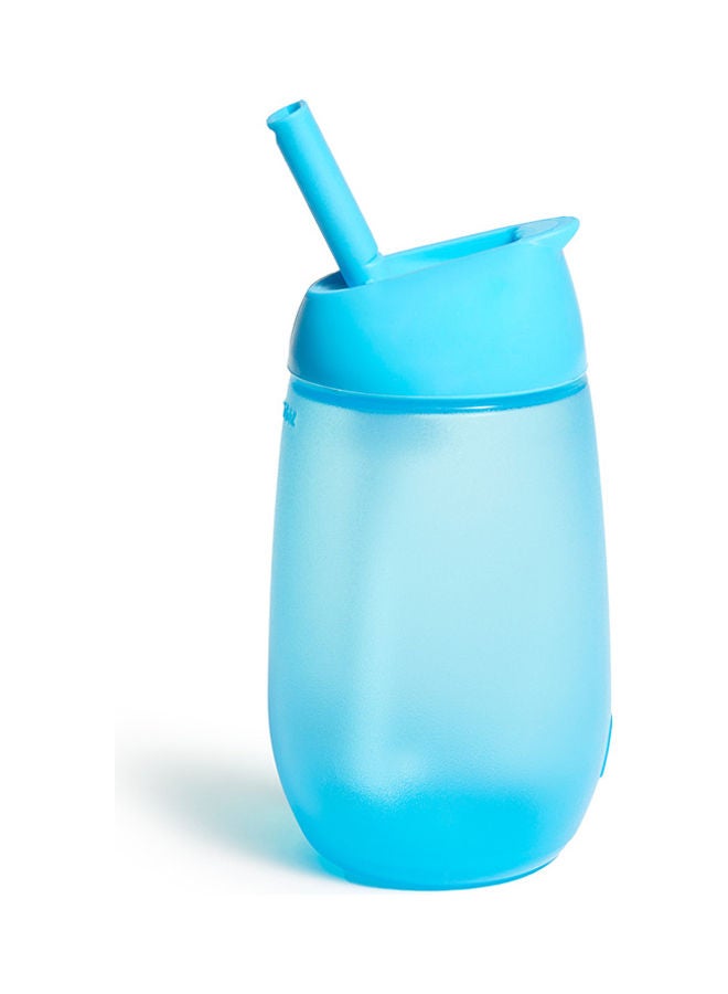 Munchkin Simple Clean Practice Cup With Straw 10 Oz 12+ Months Pack of 1 Blue - Image 3