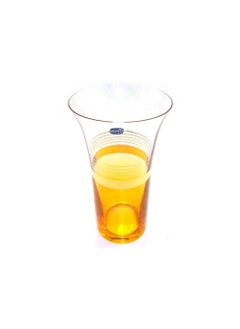 BOHEMIA B82507.Ma390 Gold-Plated Vase  25.5 Cm Size  Yellow Home Decor Dry And Orginal Flower Vase Home Office Decorating Vase Perfect For Gifting  - Image 3