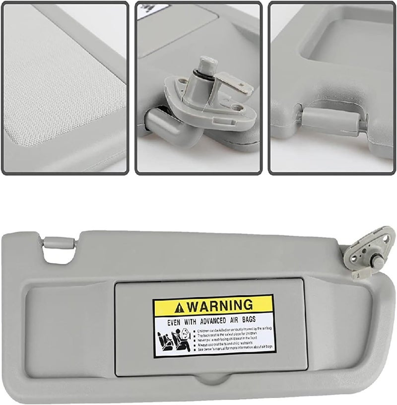 Wivplex Sun Visors for Honda Civic 2006-2011 - Image 4