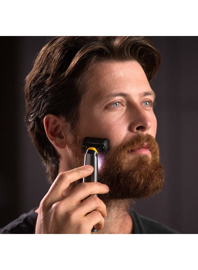 MUMO Rechargeable Beard & Body Razor that Trims, Edges, Shaves, and Grooms - Image 2