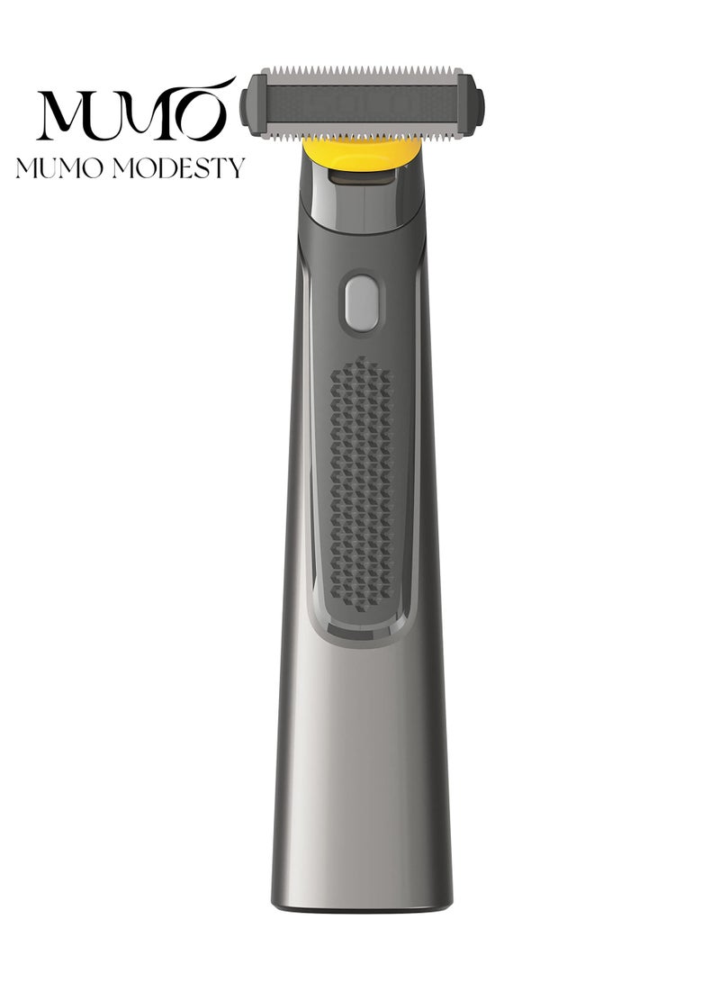 MUMO Rechargeable Beard & Body Razor that Trims, Edges, Shaves, and Grooms - Image 1