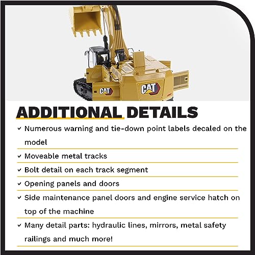 Diecast Masters 1/50 Caterpillar 395 Large Hydraulic Excavator 85959 - Image 5