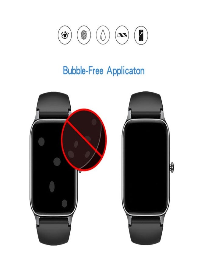 MIHENCE Screen Protector for P97 1.57'' Fitness Tracker Smartwatch, TPU HD Protective Film Compatible for Dyurwa/Soudorv 1.57" Fitness Tracker Smartwatch (6 PCS) - Image 4