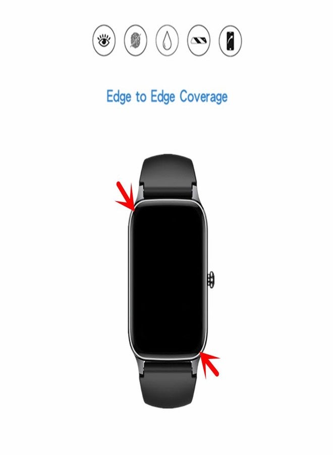 MIHENCE Screen Protector for P97 1.57'' Fitness Tracker Smartwatch, TPU HD Protective Film Compatible for Dyurwa/Soudorv 1.57" Fitness Tracker Smartwatch (6 PCS) - Image 3