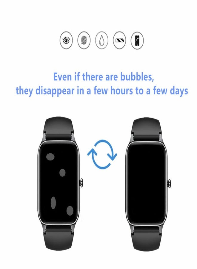 MIHENCE Screen Protector for P97 1.57'' Fitness Tracker Smartwatch, TPU HD Protective Film Compatible for Dyurwa/Soudorv 1.57" Fitness Tracker Smartwatch (6 PCS) - Image 2