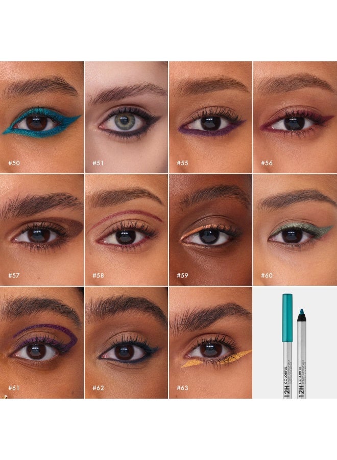SEPHORA COLLECTION Sephora 12 Hour Contour Pencil Eyeliner 01 Black Lace - Image 4