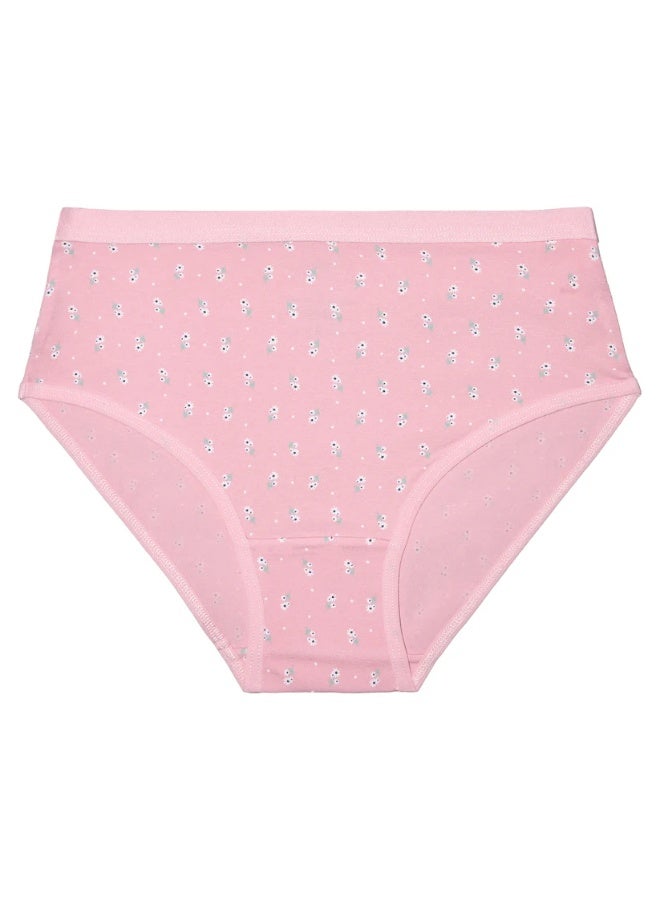 ميلك مجموعة من 3 قطع بريف حريمي قطن مشجر محرود - Image 3