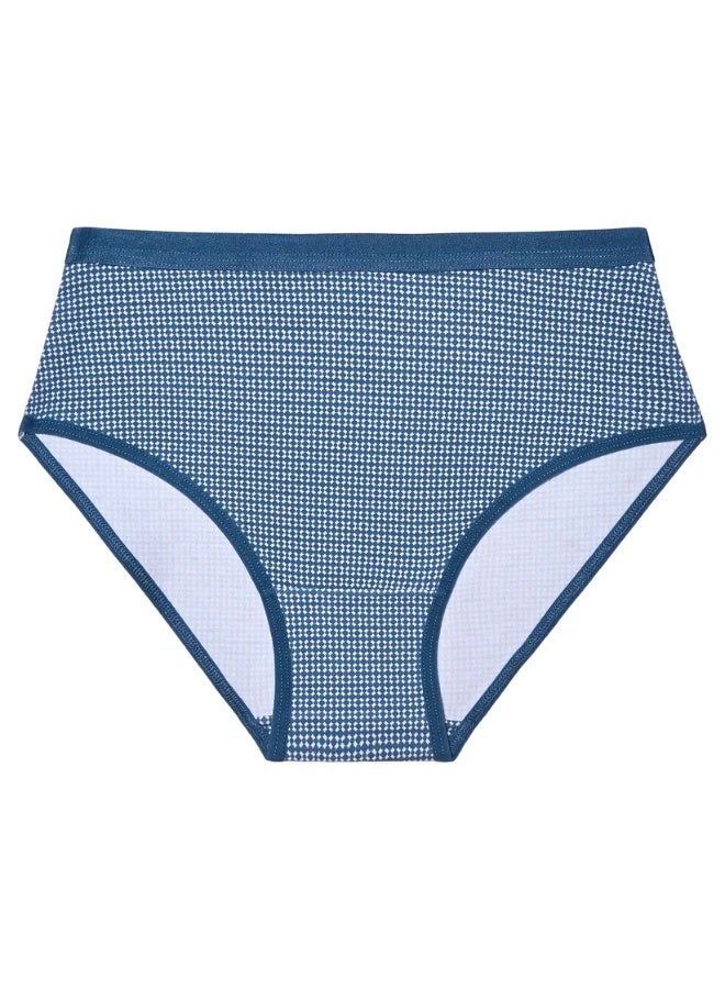 ميلك مجموعة من 3 قطع بريف حريمي قطن مشجر محرود - Image 2