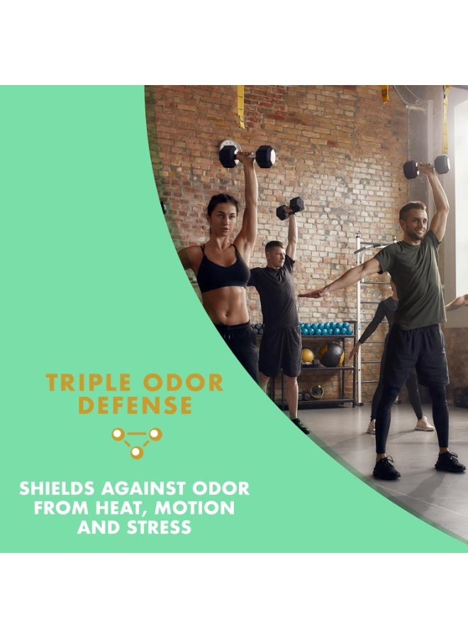 Mitchum Womenâ€™s Antiperspirant Deodorant Gel Stick, Powder Fresh Scent, 48HR Sweat & Odor Protection, Triple Odor Defense, Alcohol-Free, 3.4 oz (Pack of 2) - Image 5