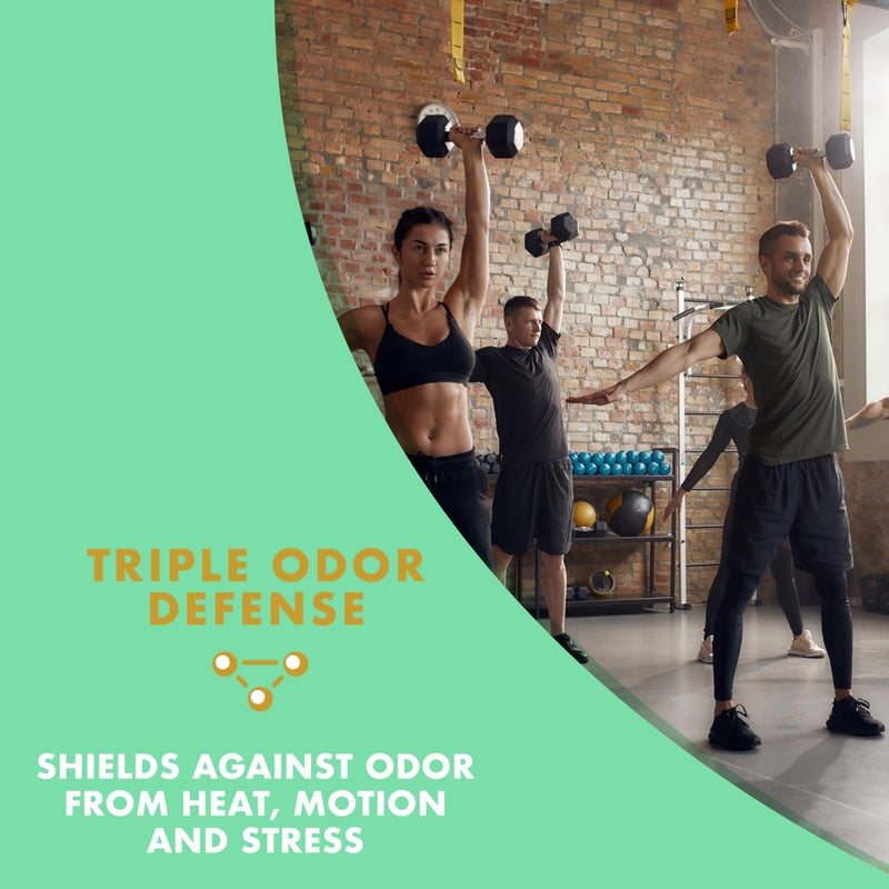 Mitchum Womenâ€™s Antiperspirant Deodorant Gel Stick, Powder Fresh Scent, 48HR Sweat & Odor Protection, Triple Odor Defense, Alcohol-Free, 3.4 oz (Pack of 2) - Image 5