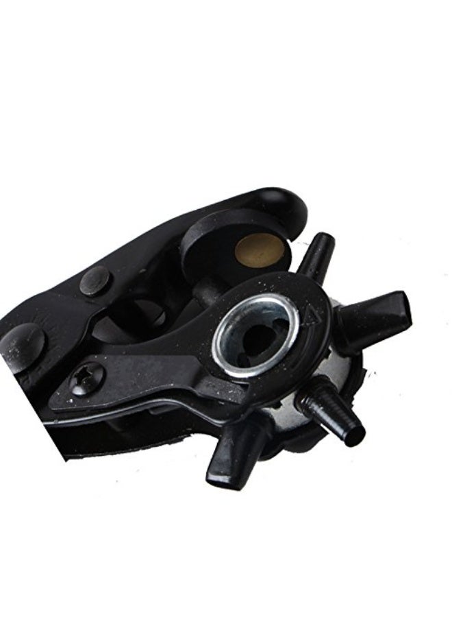 Lyaxm Leather Hole Punch Pliers Tool, Leather Hole Punch Tool for Belt - Updated Hole Sizes Puncher for Belt, Watch Band, Strap, Dog Collar, Saddle, Shoes, Fabric, DIY Home or Craft Project, 3 round holes, 3 flat holes - Image 4