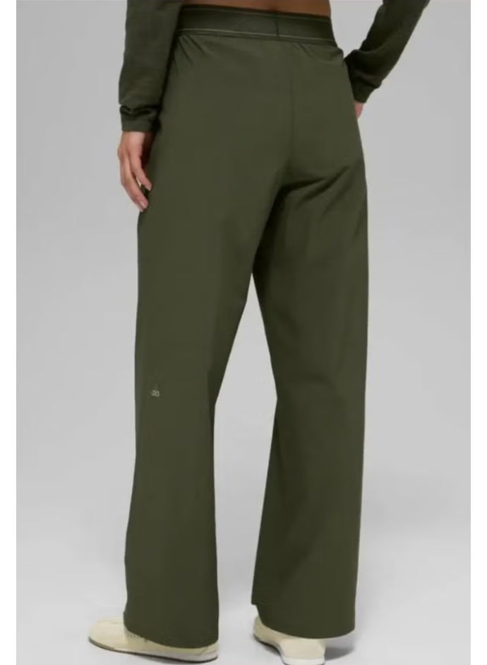 alo YOGA high-waisted wide-leg slacks - Image 3