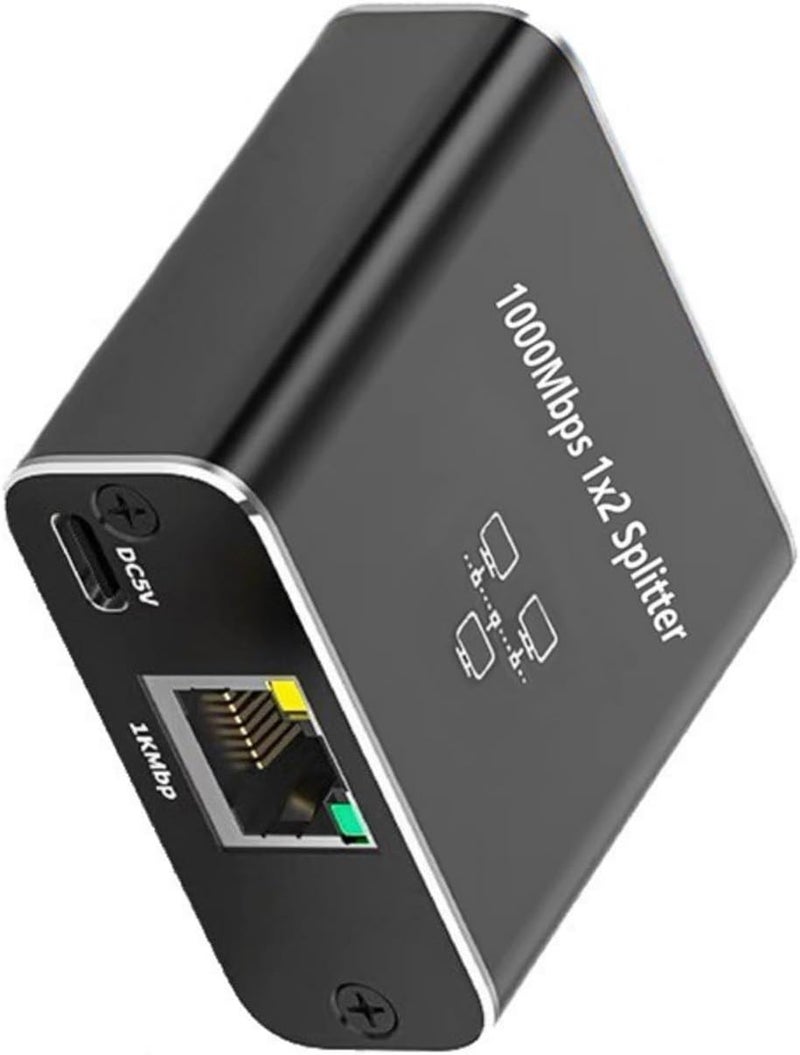 محول شبكة إنترنت سرعة 1000 ميجابت في 1 إلى 2 أو 3 أو 4 منافذ RJ45 مع مقسم جيجابت للكمبيوتر - Image 1