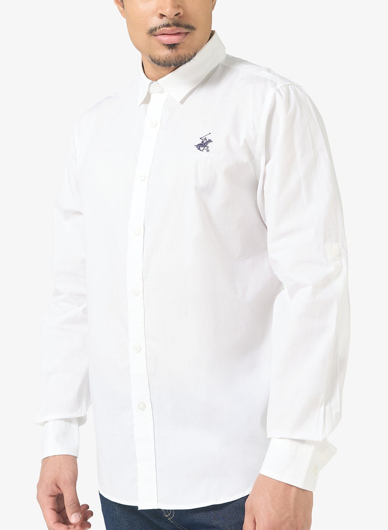 BEVERLY HILLS POLO CLUB Casual Long Sleeve Shirt - Image 4
