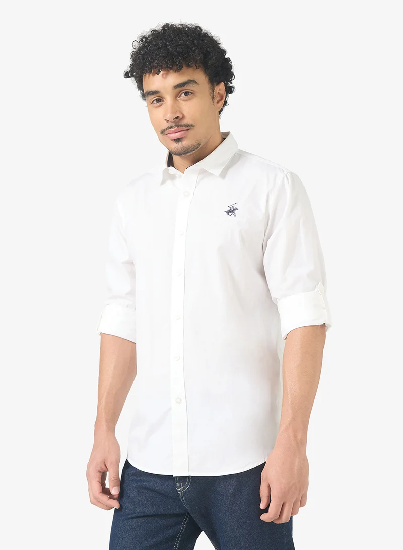 BEVERLY HILLS POLO CLUB Casual Long Sleeve Shirt