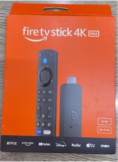 Fire TV Stick 4K Max 16GB (2024 Release) with Alexa Voice Remote – 4K Ultra HD Streaming, TV Controls, Alexa Integration, New Release, Voice Control, Enhanced Performance for Ultimate Viewing Experience