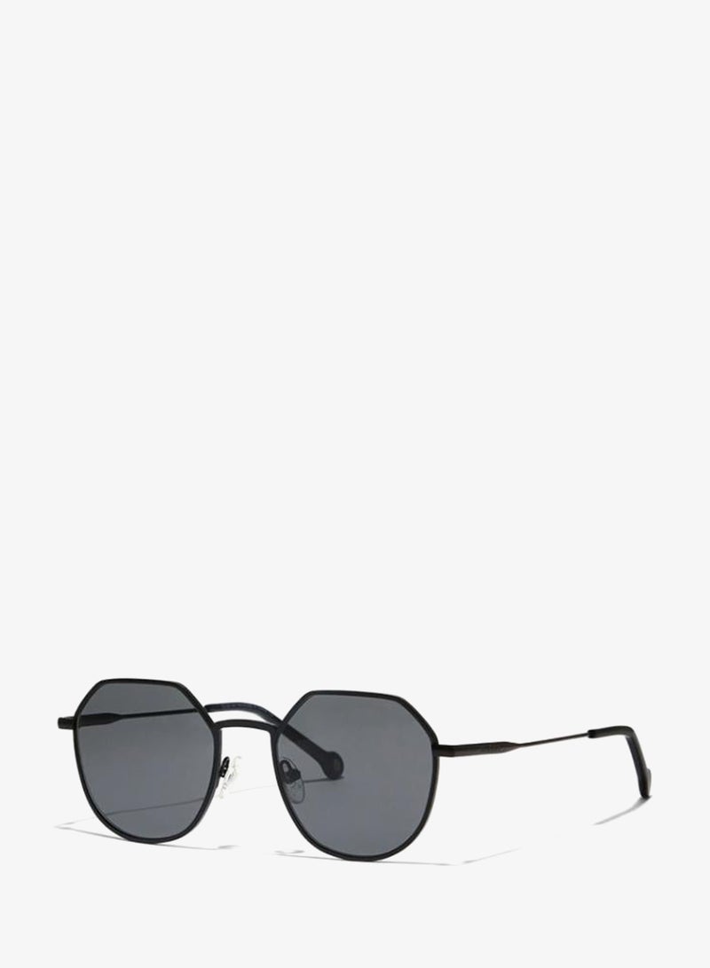 30Sundays Turn Up Men's Sunglasses by eyewa, Black/Gray - Image 2