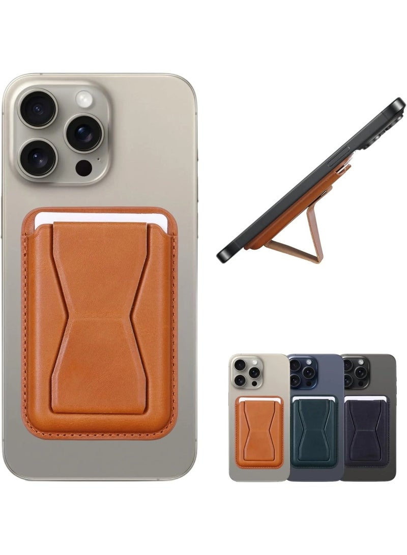 ألتيوس MAGsafe Wallet with Kickstand for iPhone 17 16 15 14 13 12 Series - Smart Fold Card Holder – RFID Blocking & Slim - Image 4