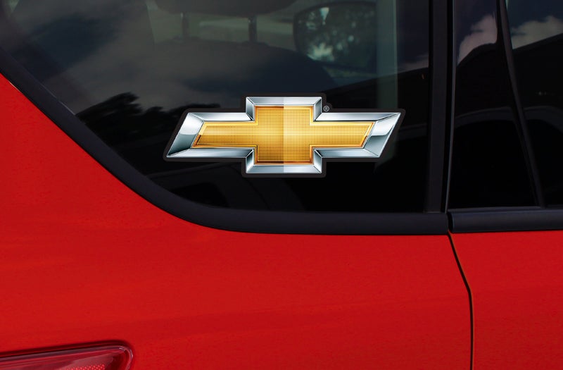 Chroma Chroma Graphics 6173 Chevrolet Bowties Holographic Stick Onz Decal - Image 3