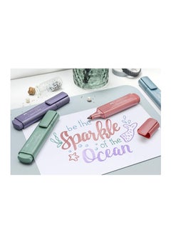 FABER-CASTELL 8-Piece Metallic Colour Highlighters Multicolour  - Image 2