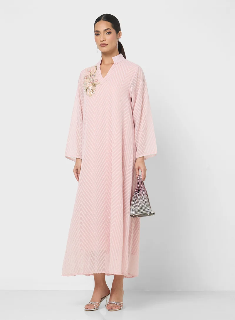 Khizana Embroidered Dress