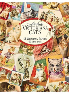 Cynthia Hart's Victoriana Cats: 12 Wrapping Papers and Gift Tags  - Image 3