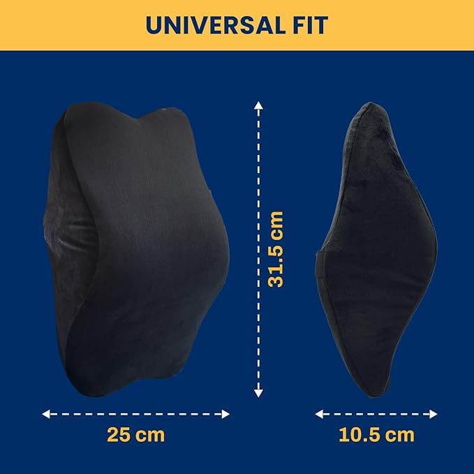MASHUR FAB Cushion for Chair and Car Seat - Premium Memory Foam Pillow with Removable & Washable Cover (SF-21 PRO CAR Head Rest Cushion (Small), 1) - Image 4