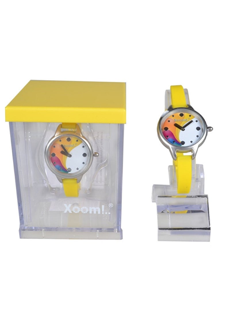 Xoom Wristwatch Waterproof Stainless Steel  Silicon Strap Durable - Image 4