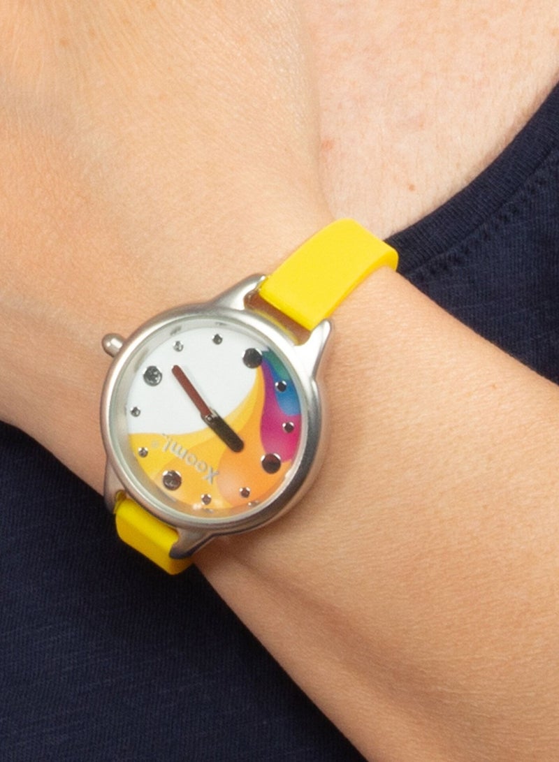 Xoom Wristwatch Waterproof Stainless Steel  Silicon Strap Durable - Image 5