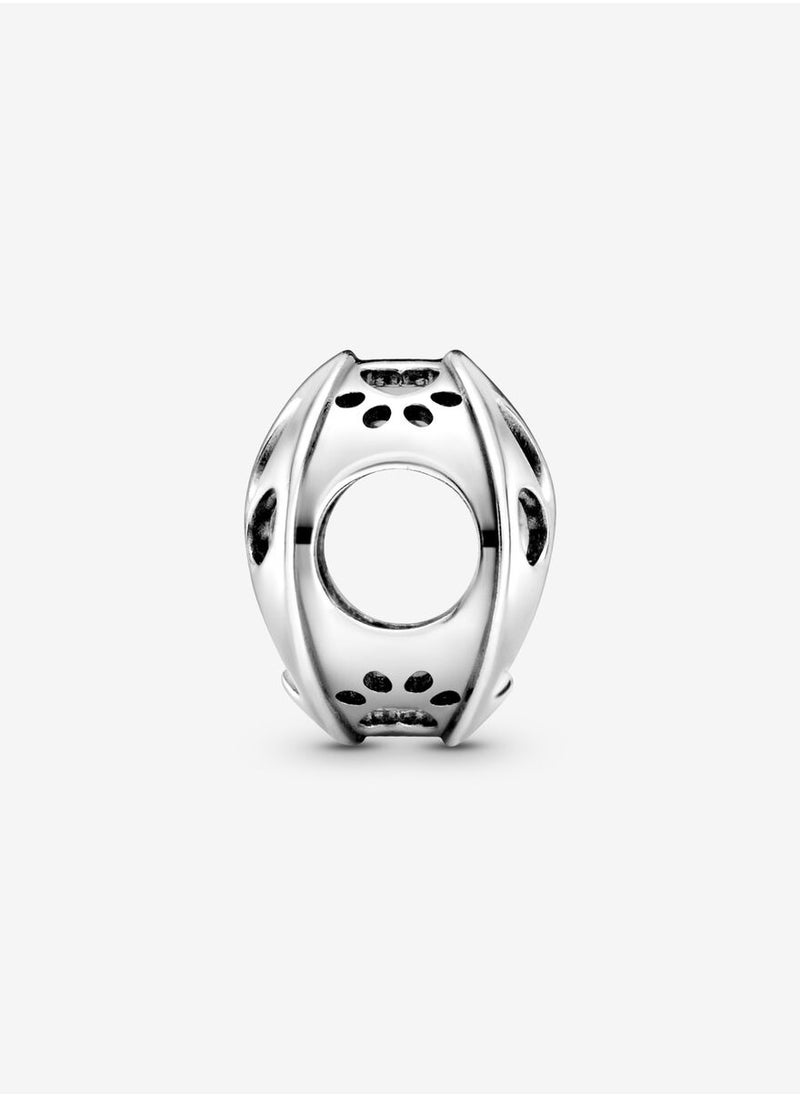Chomel - 925 Sterling Silver Paw Charm for Pandora Moments Women's Bracelet 798869C00 - Image 1
