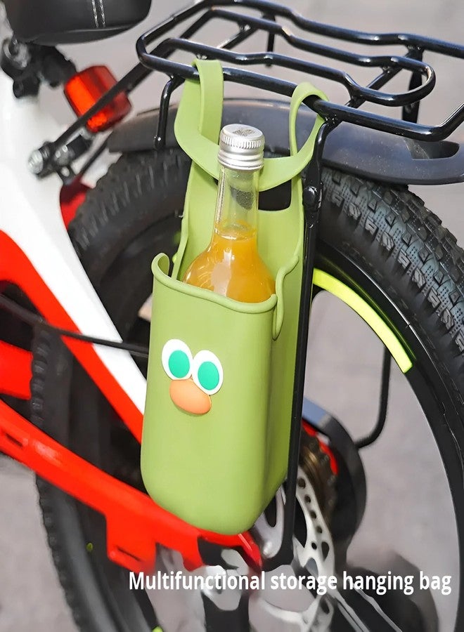 JIGVA Multifunctional Silicone Cup Holder for Baby Carriage & Stroller | Portable Bottle Holder for Bicycle, Wheelchair, Pool Armrest | Flexible Drink Holder (Pack of 1) - Image 5
